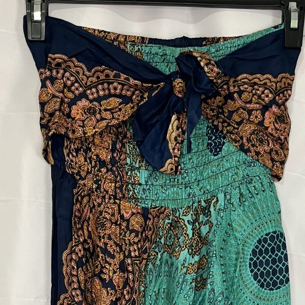 Wevez Maxi Skirt / Strapless Dress Bohemian Women Dress Skirt OS